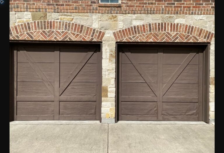 Residential garage door service in Dallas Fort Worth